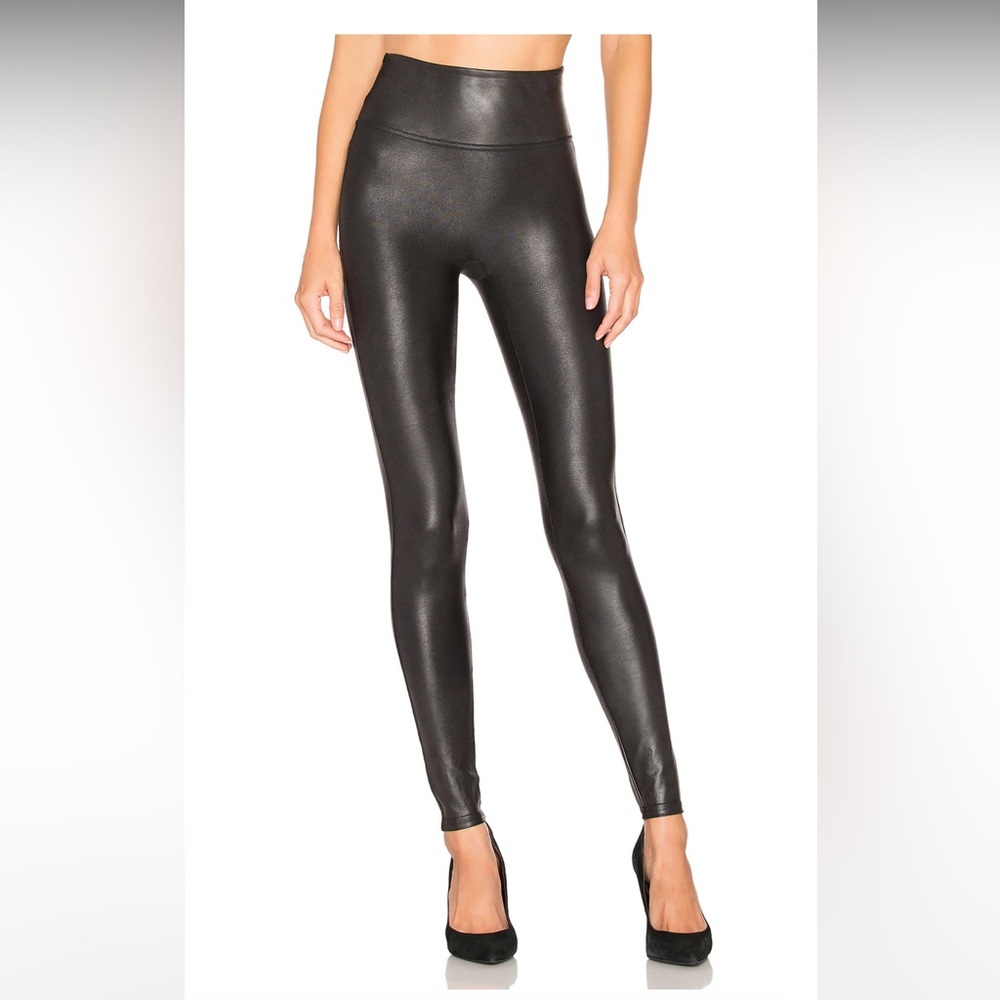 Spanx Faux Leather Leggings